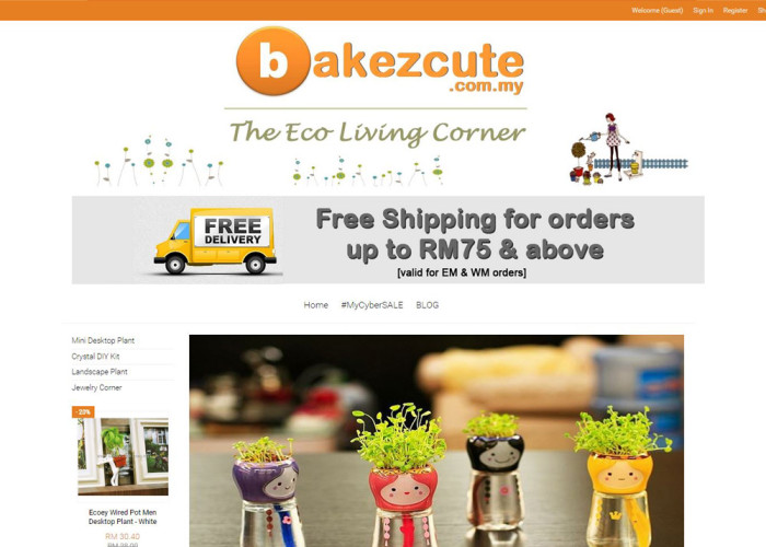 Bakezcute – Eco Living Corner