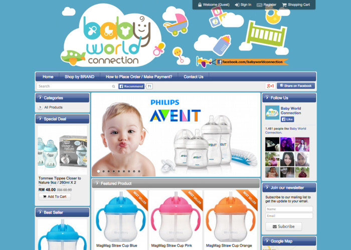 Online Baby Products Shop – Baby World Connection