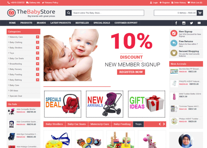 The Baby Store