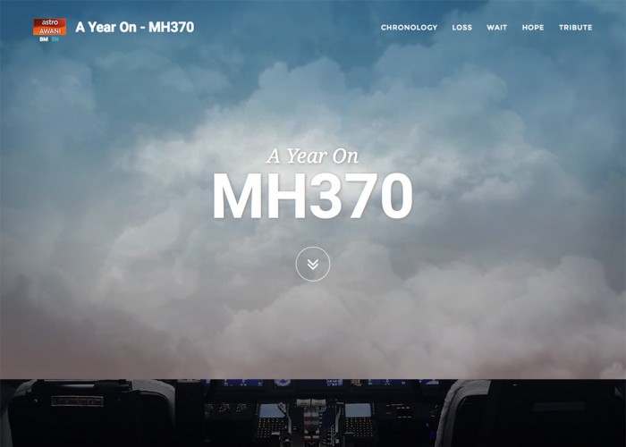 A Year on – MH370