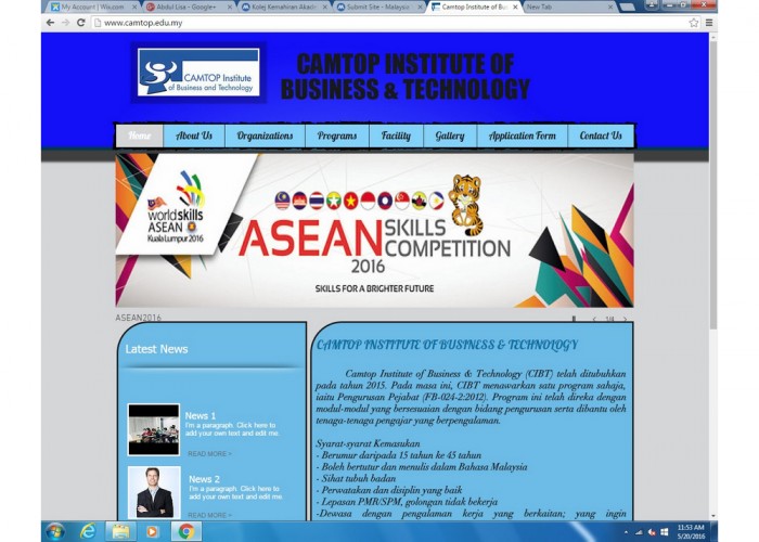 Camtop Institute of Business & Technology