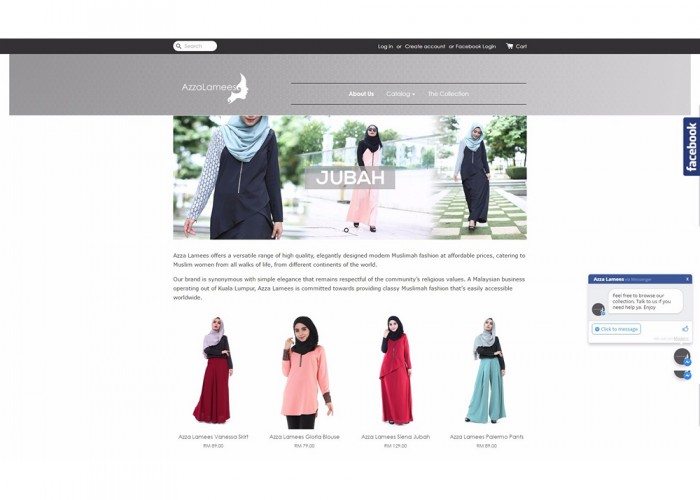 Azza Lamees – Simple Elegant Muslimah Fashion