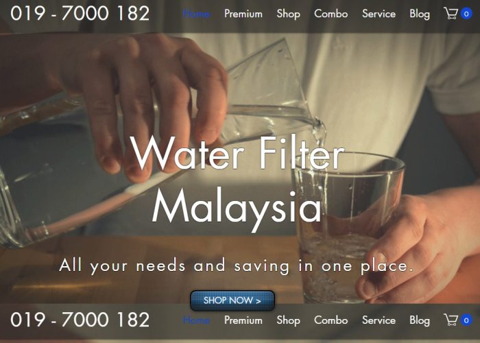 All your water filter needs and saving in one place