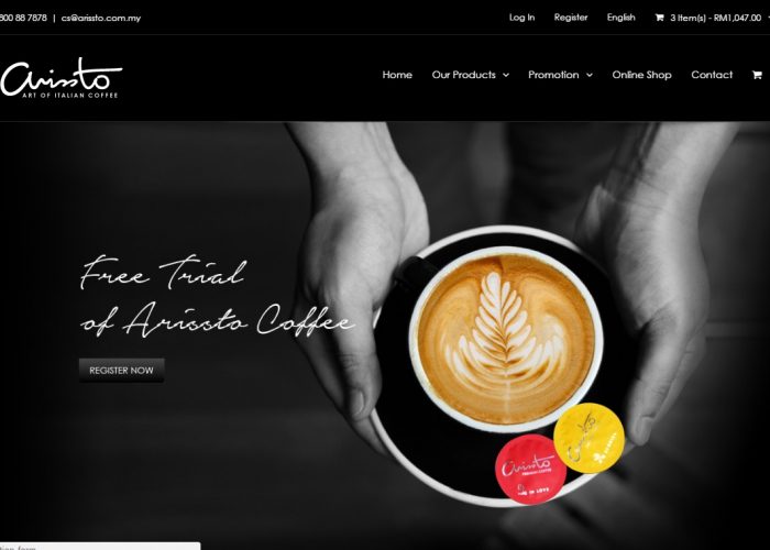 ARISSTO Coffee Official Site