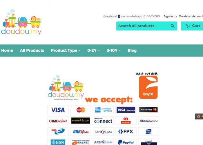 Baju Baby Shop Online Malaysia | doudou.my