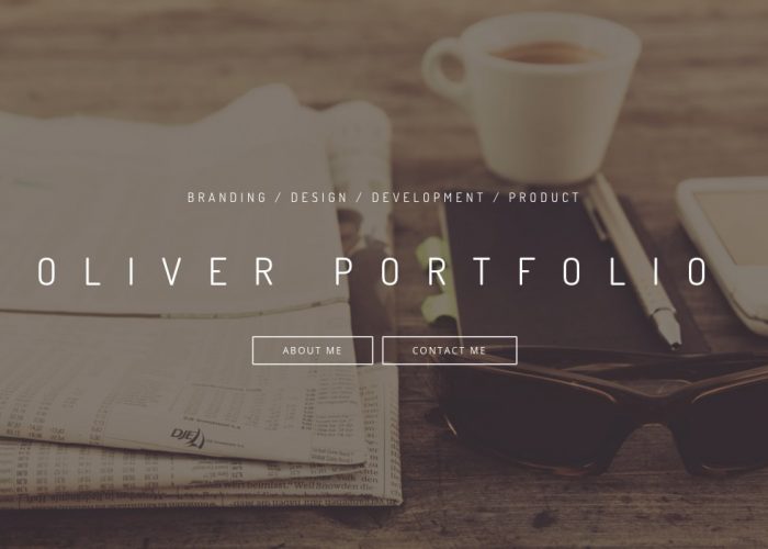 Personal portfolio/website of Oliver Sim
