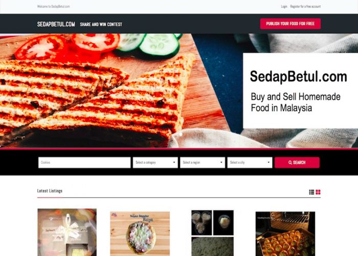SedapBetul.com – Buy & Sell Homemade Food in Malaysia