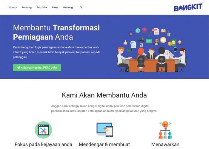 Bangkit Technology – Website Design Penang & Kedah