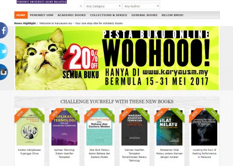 Karya USM ~ One stop site for scholarly books