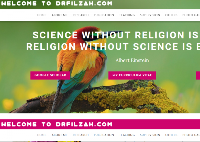 Welcome to DrFilzah.com