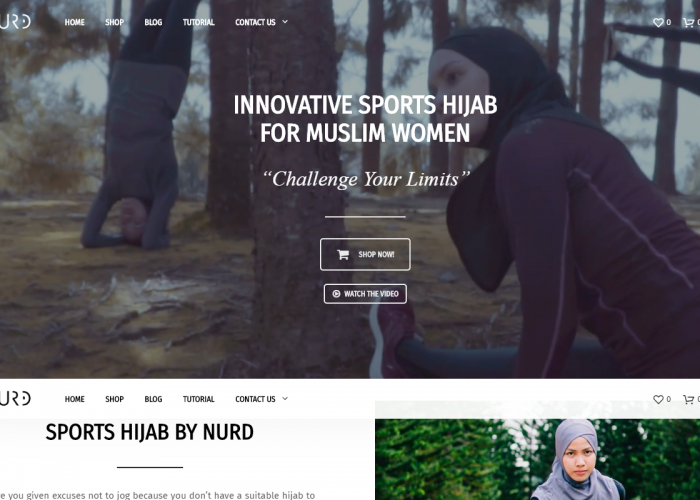 Sports Hijab By NURD