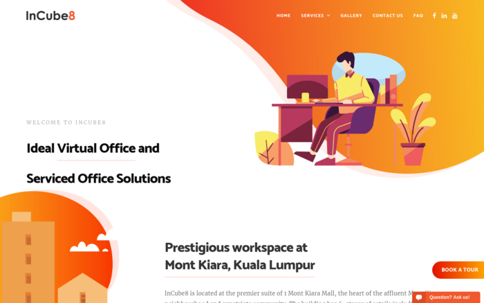 InCube8 – Virtual and Serviced Office in Malaysia