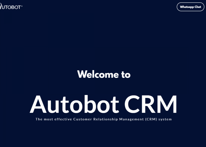Autobot ~ Customer Relationship Management System