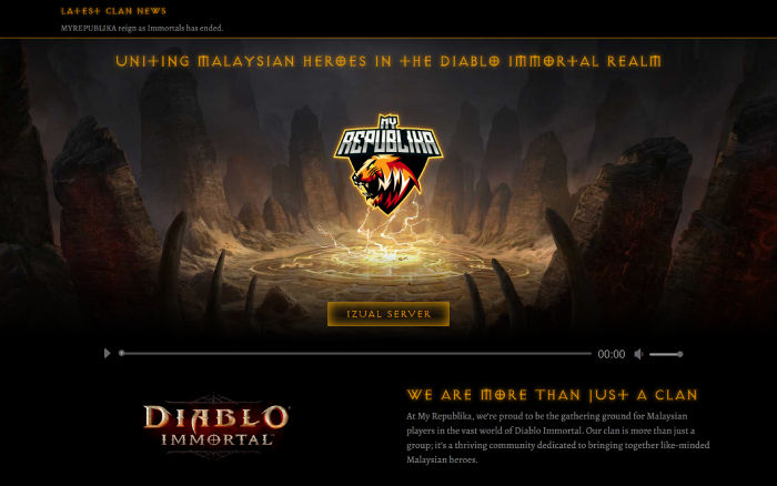 MY REPUBLIKA – The community of Malaysian Diablo Immortal players