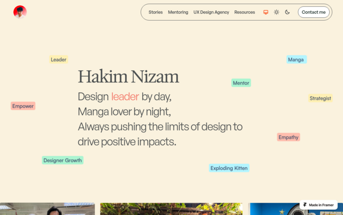 Hakim Nizam Design Leader