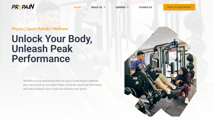 Propain – Physio, sports rehab & Wellness