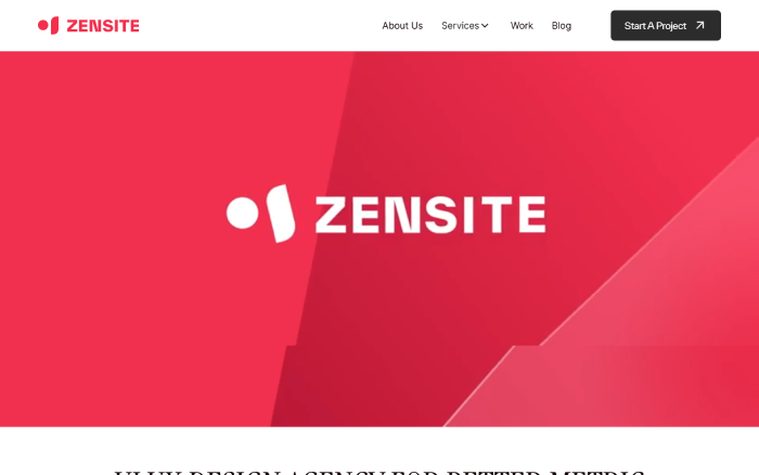 Zensite | UI/UX Design Agency