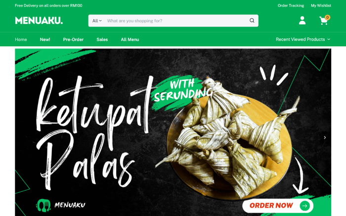 Menuaku – Online Food Delivery in Malaysia